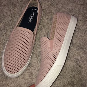 Sperry slip-on seaside sneaker- rose. BRAND NEW